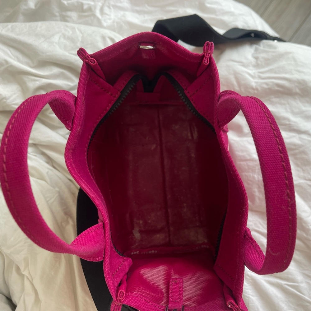 Marc Jacobs Fuchsia Canvas Tote - Picture 14 of 14